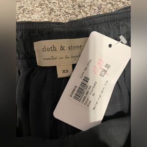 Cloth & stone wide leg tencel pants xs